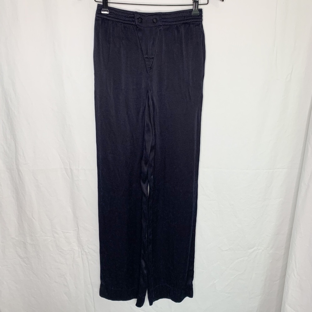 ZARA Kupra Blend Two tone Flowy Straight Pants